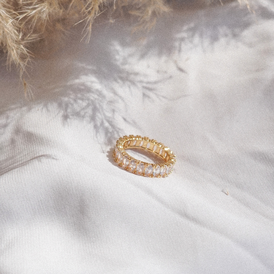 Cubic Couture Ring Gold