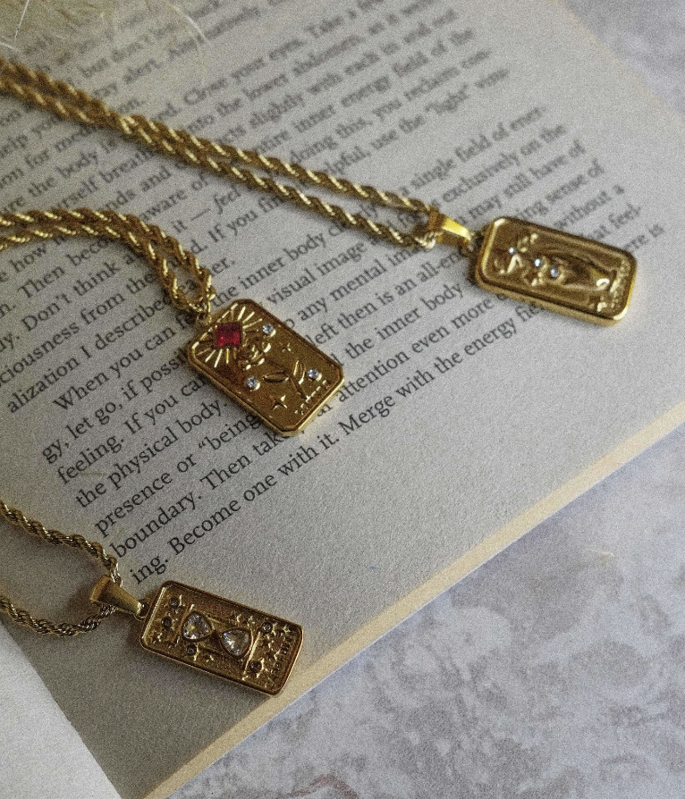The Star Card Tarot Inspired Necklace