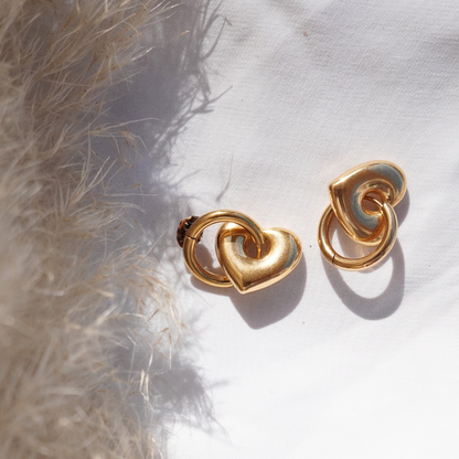 Love Drop Gold Huggies