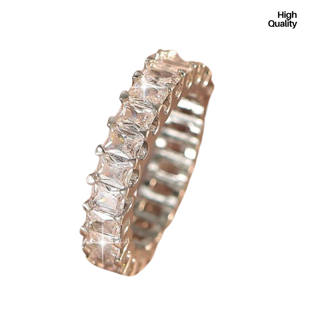 Cubic Couture Ring Silver