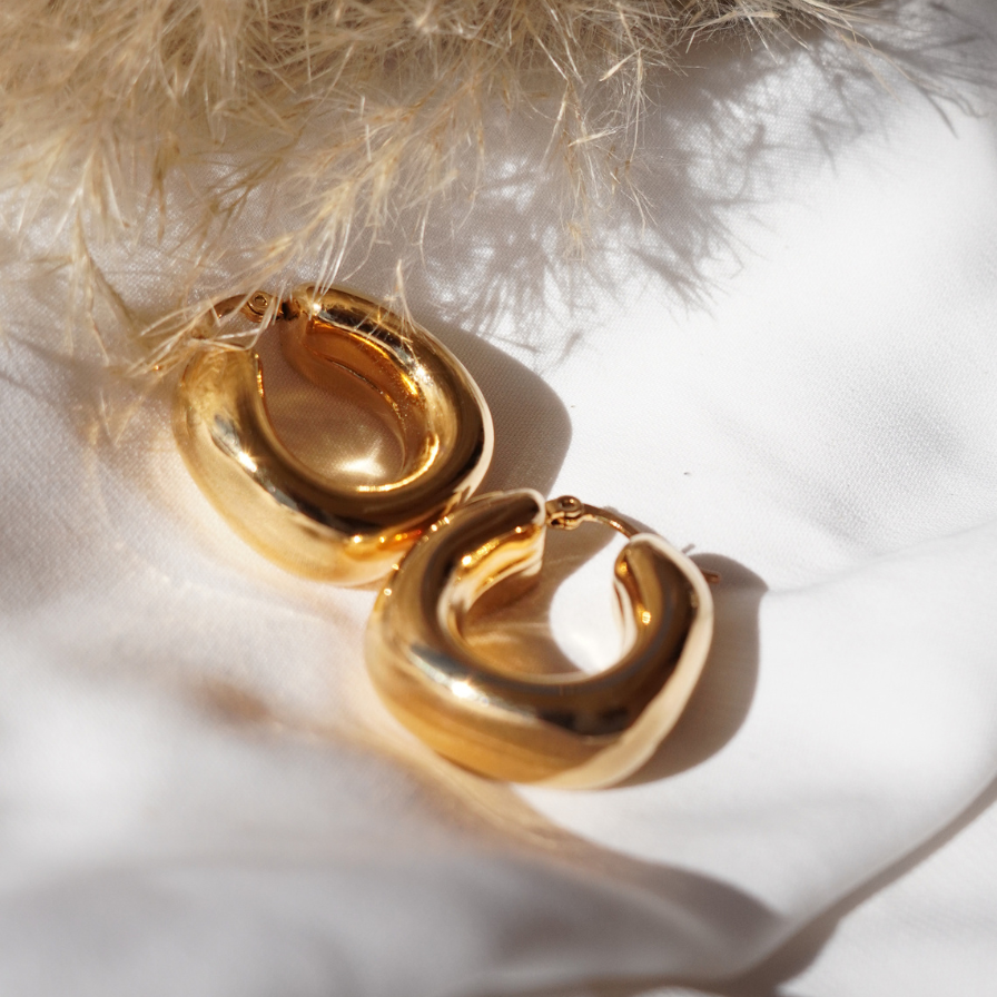 Golden Hour Earrings Gold