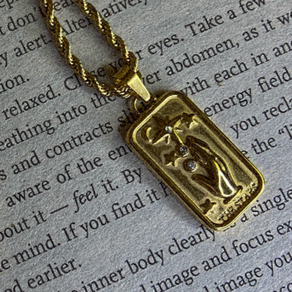 The Star Card Tarot Inspired Necklace